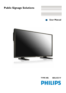 Handleiding Philips BDL4251V LED monitor