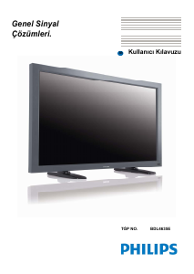 Kullanım kılavuzu Philips BDL4635E LED ekran