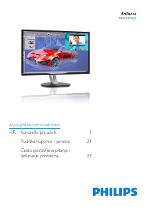 Priručnik Philips BDM3270QP LED zaslon