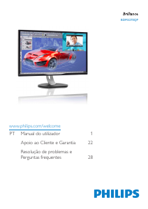 Manual Philips BDM3270QP Monitor LED