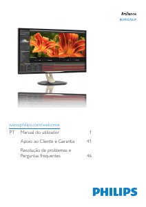 Manual Philips BDM3275UP Monitor LED