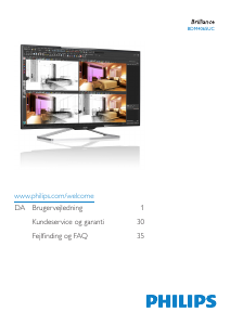 Brugsanvisning Philips BDM4065UC LED-skærm