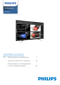 Наръчник Philips BDM4350UC LED монитор