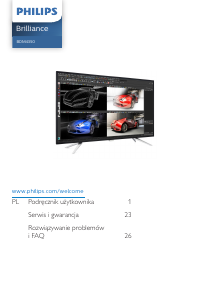 Instrukcja Philips BDM4350UC Monitor LED