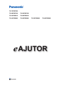 Manual Panasonic TX-75FXR780 Televizor LCD