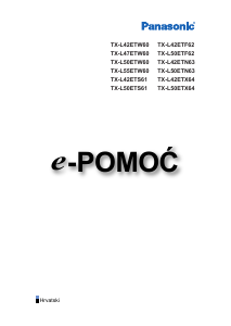 Priručnik Panasonic TX-L42ETN63 LCD televizor