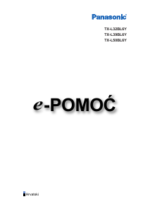Priručnik Panasonic TX-L50BL6Y LCD televizor