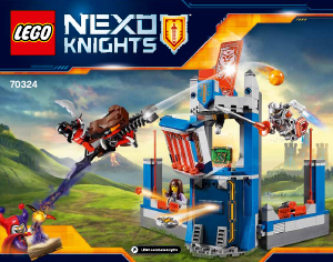 Mode d’emploi Lego set 70324 Nexo Knights La bibliothèque 2.0 de Merlok
