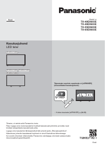 Kasutusjuhend Panasonic TX-40EX603E LED-teler