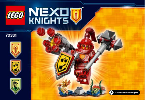 Käyttöohje Lego set 70331 Nexo Knights Ultimate Macy