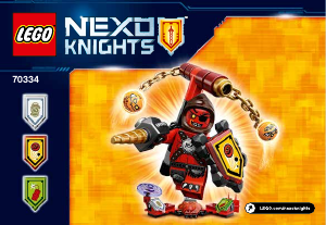 Mode d’emploi Lego set 70334 Nexo Knights L'Ultime Maître des bêtes