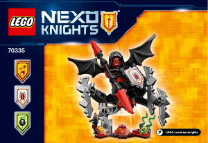 Bruksanvisning Lego set 70335 Nexo Knights Ultimate Lavaria