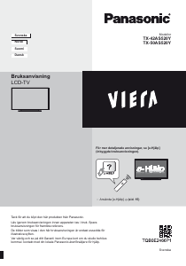 Brugsanvisning Panasonic TX-42AS520Y LED TV