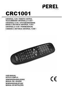 Bedienungsanleitung Perel CRC1001 Fernbedienung