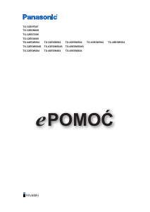 Priručnik Panasonic TX-49ESW404 LED televizor