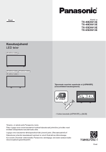 Kasutusjuhend Panasonic TX-49EX613E LED-teler