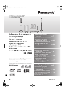 Instrukcja Panasonic SC-HT845 Zestaw kina domowego