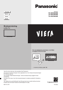 Bruksanvisning Panasonic TX-50CS630E LED TV