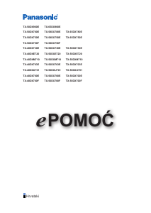 Priručnik Panasonic TX-50DXU701 LED televizor