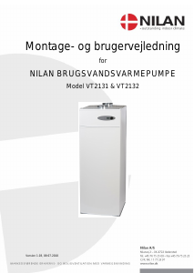 Brugsanvisning Nilan VT2131 Vandvarmer