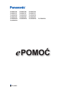 Priručnik Panasonic TX-58EXN788 LED televizor