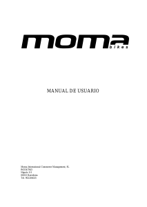 Manual Moma GTT 29 Bicicleta