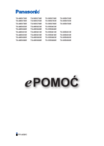 Priručnik Panasonic TX-65EX600E LED televizor