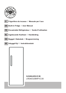 Handleiding Bertazzoni LRD603UBNPVC/20 Koelkast