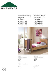 Manual Burmeier Allura II 120 Hospital Bed