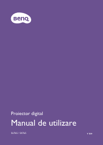 Manual BenQ SU765 Proiector
