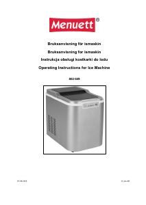 Instrukcja Menuett 802-549 Kostkarka do lodu