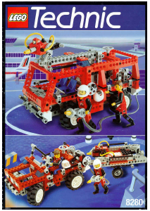 Manuale Lego set 8280 Technic Autopompa