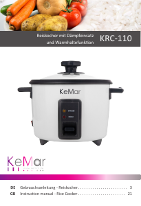 Handleiding KeMar KRC-110 Rijstkoker