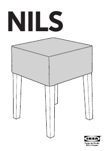Посібник IKEA NILS Табурет