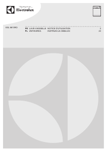 Mode d’emploi Electrolux ESL8610RO Lave-vaisselle