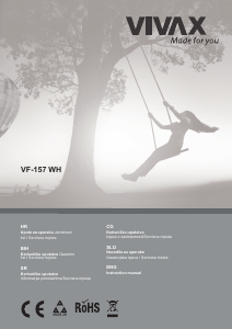 Manual Vivax VF-157 Freezer
