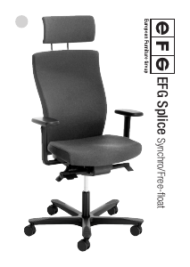 Vadovas EFG Splice Biuro kėdė