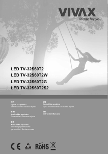 Handleiding Vivax TV-32S60T2S2 LED televisie