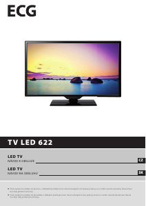 Manuál ECG TV LED 622 LED televize