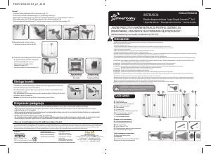 Instrukcja Dreambaby PCR849 Royale Converta Bramka barierka