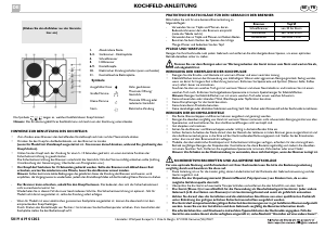 Bedienungsanleitung Whirlpool AKM 203/NB Kochfeld