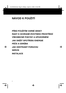 Manuál Whirlpool AKM 222/IX Varná deska