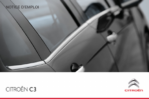 Mode d’emploi Citroën C3 (2009)