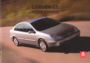 Mode d’emploi Citroën C5 (2004)
