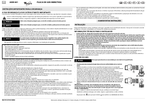 Manual Whirlpool AKM 441/IX Placa