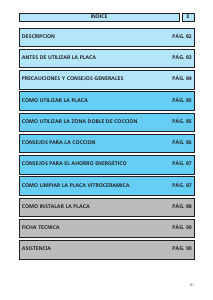 Manual de uso Whirlpool AKM 605/IX/WP Placa
