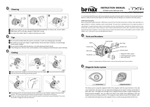 Manual Banax LX 105 Lexima Fishing Reel