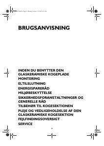 Brugsanvisning Whirlpool AKM 951/G/BA/01 Kogesektion