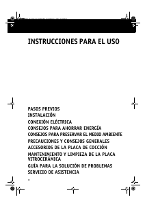Manual de uso Whirlpool AKM 970/BA/01 Placa