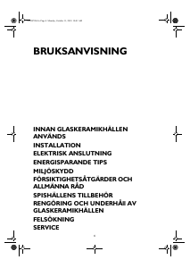 Bruksanvisning Whirlpool AKM 970/G/BA/01 Häll